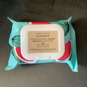 Sephora Watermelon Cleansing Hydrating Wipes 20 lingettes